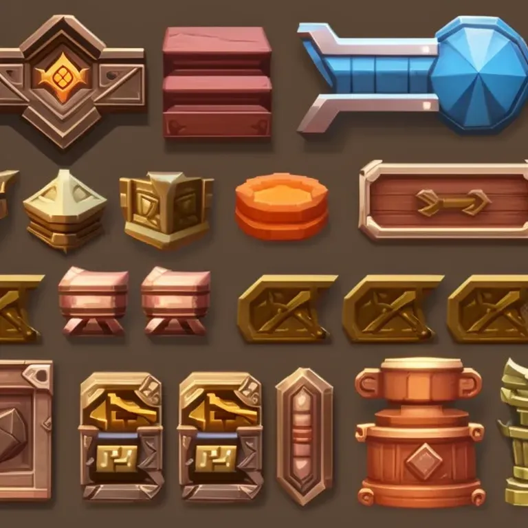 Game Asset Sprite Sheets