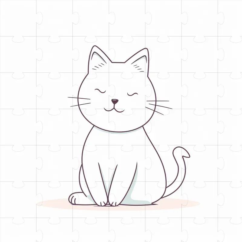 Cute Line Illustrations