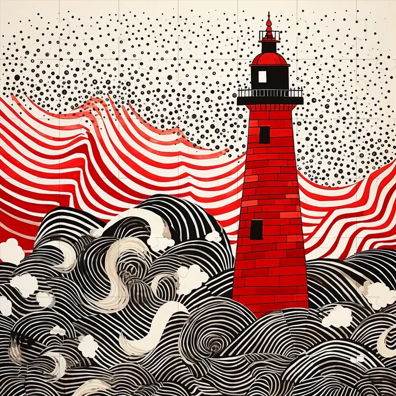 Simple Whimsical Illustrations With Lines