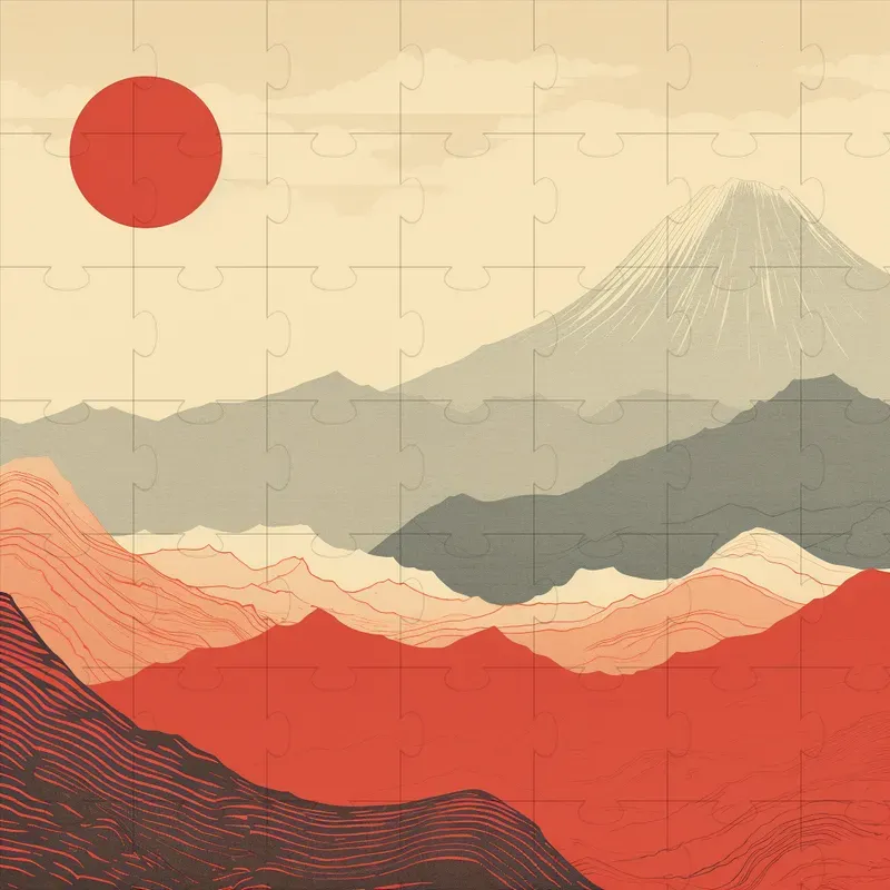 Minimal Vintage Japanese Posters