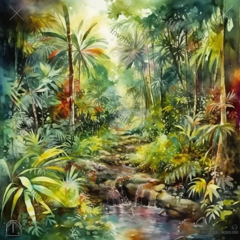 Nice Watercolor Art