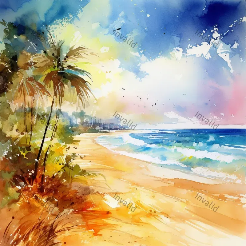 Nice Watercolor Art