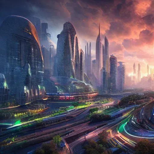 Futuristic Cityscapes