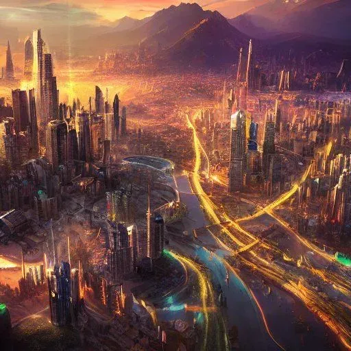 Futuristic Cityscapes