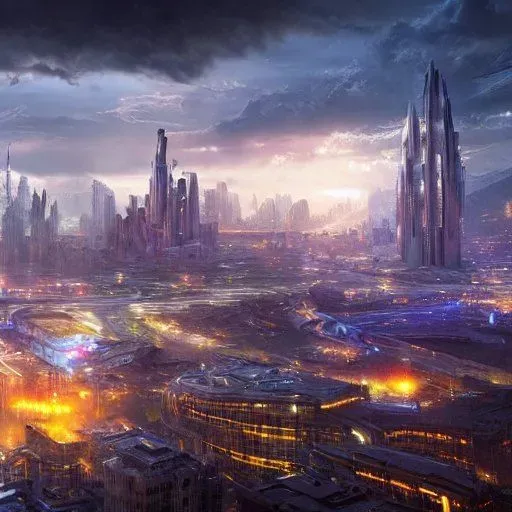 Futuristic Cityscapes