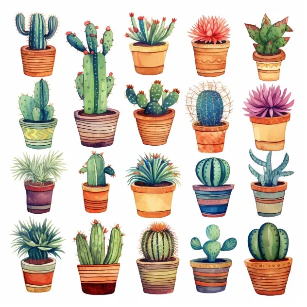 Botanical Watercolor Stickers