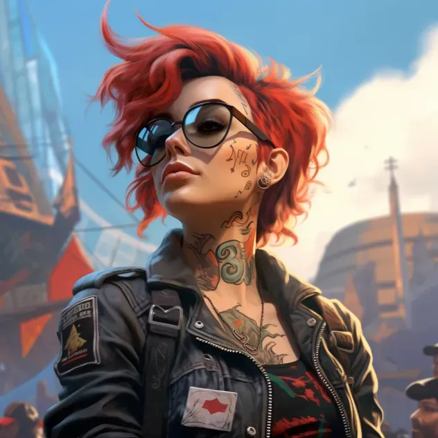Punk Girl Portraits