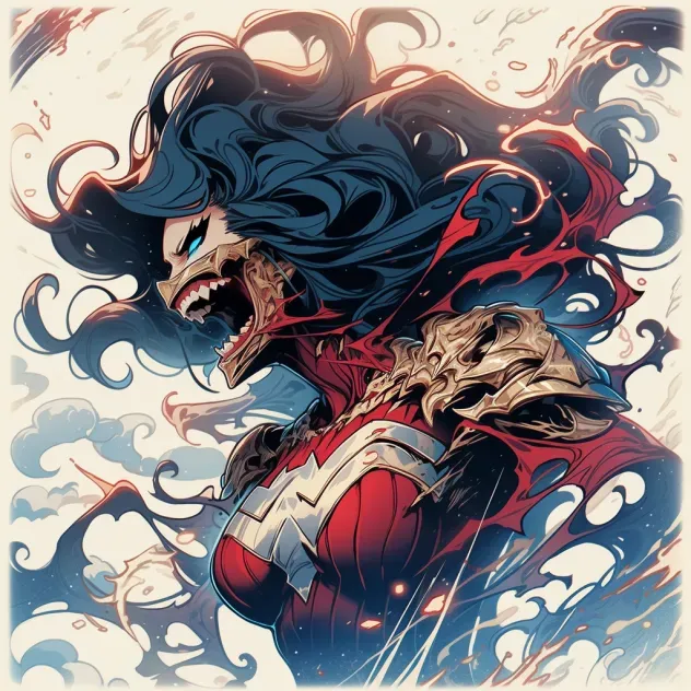 Comic Book Heroes And Villains Variants