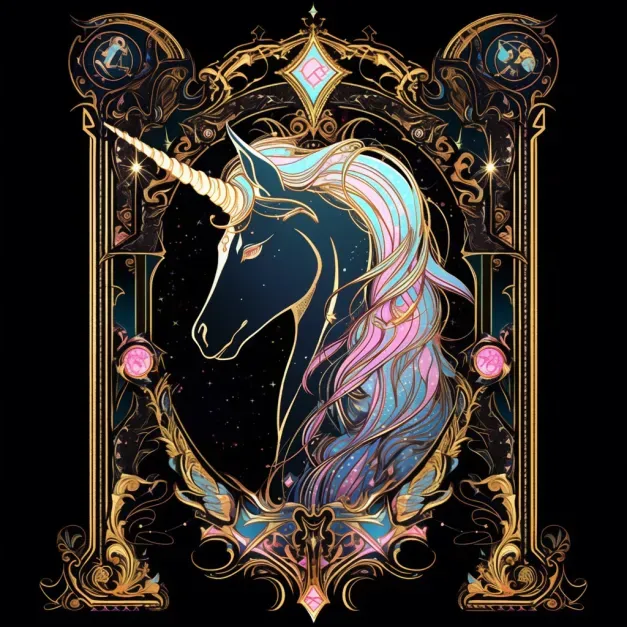 Blacklight Tarot Cards