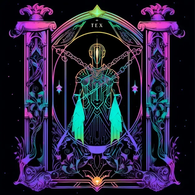 Blacklight Tarot Cards