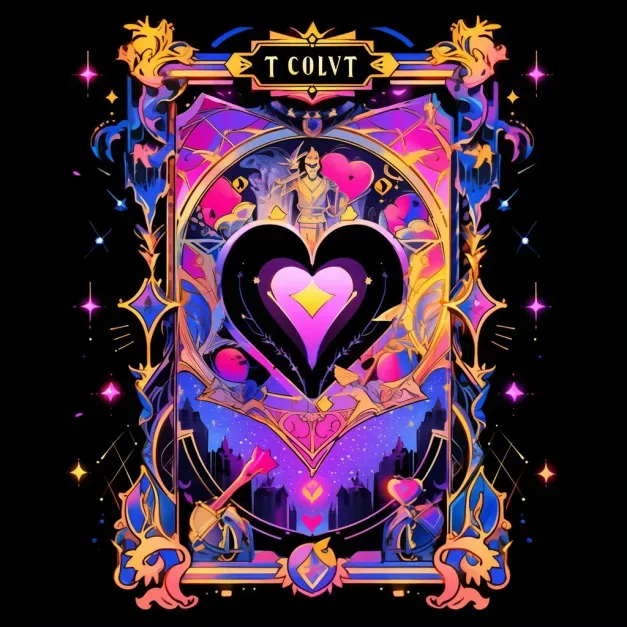 Blacklight Tarot Cards