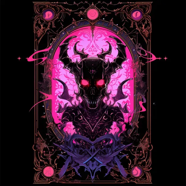 Blacklight Tarot Cards