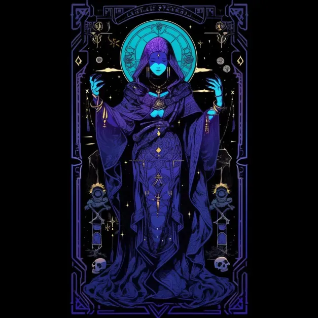 Blacklight Tarot Cards