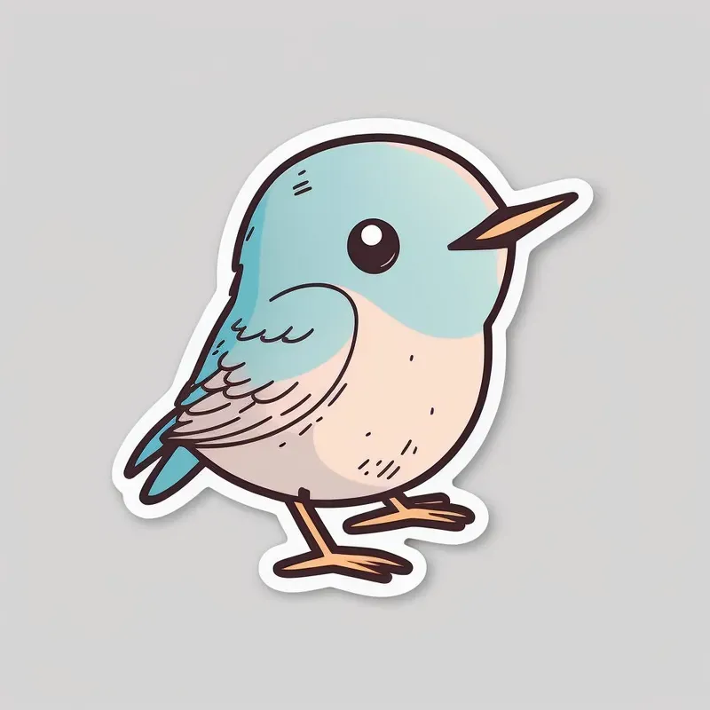 Sticker Design Of Adorable Characters