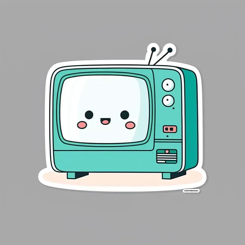 Sticker Design Of Adorable Characters
