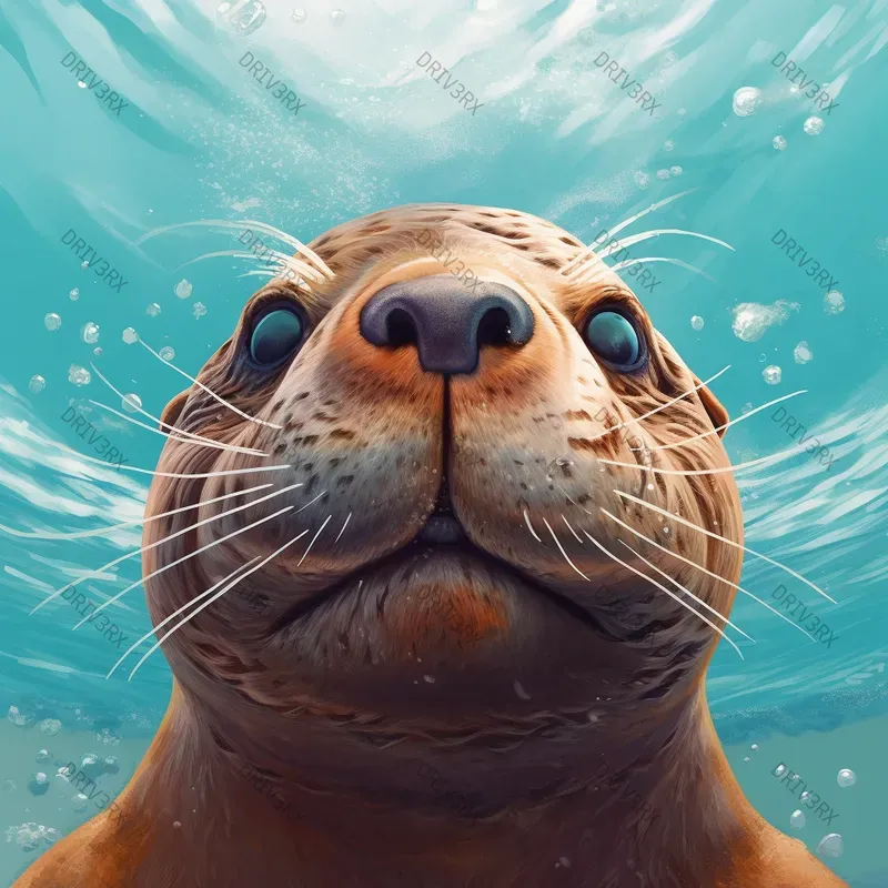 Cartoon Animal Passport Photo