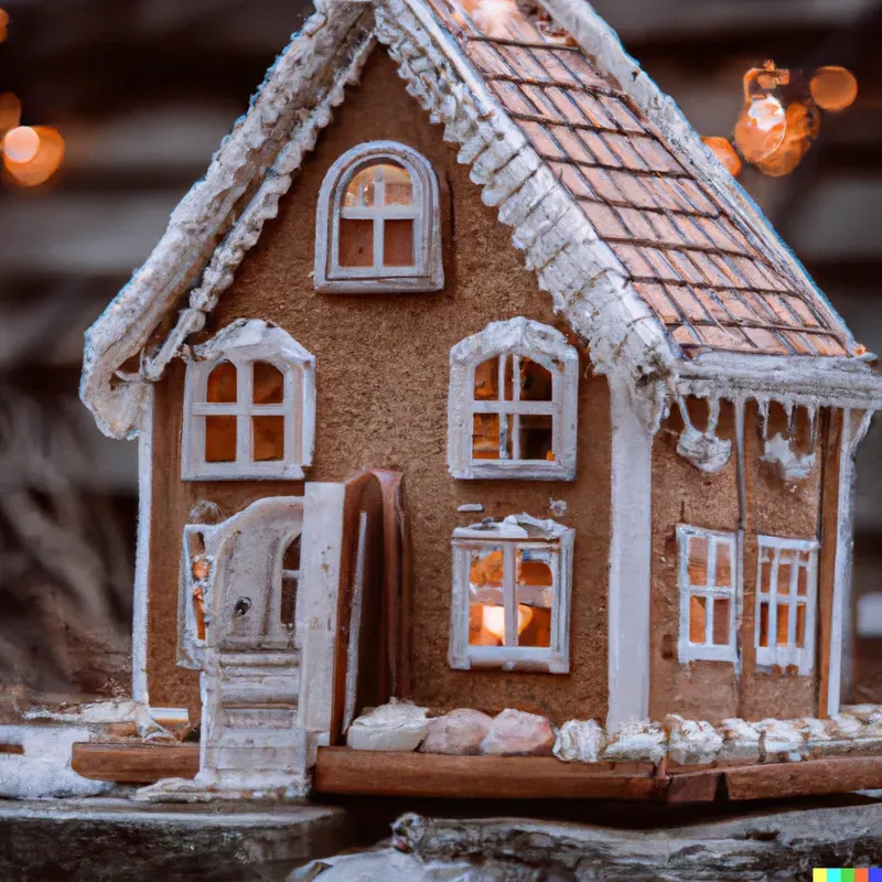 Christmas Gingerbread Catalogue Scenes