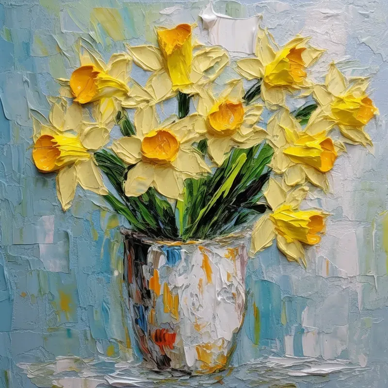 Expressionist Flowers