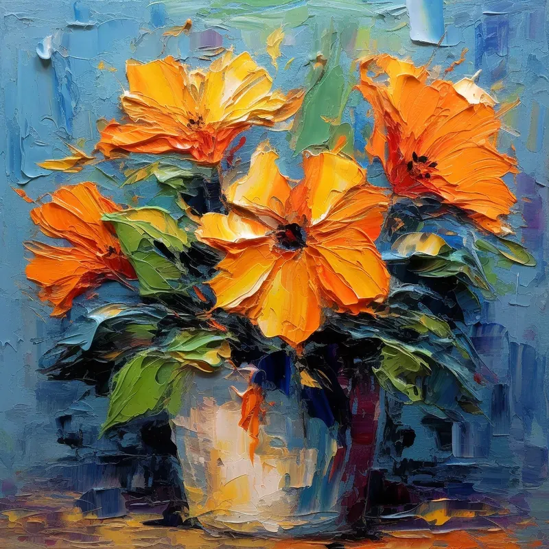 Expressionist Flowers