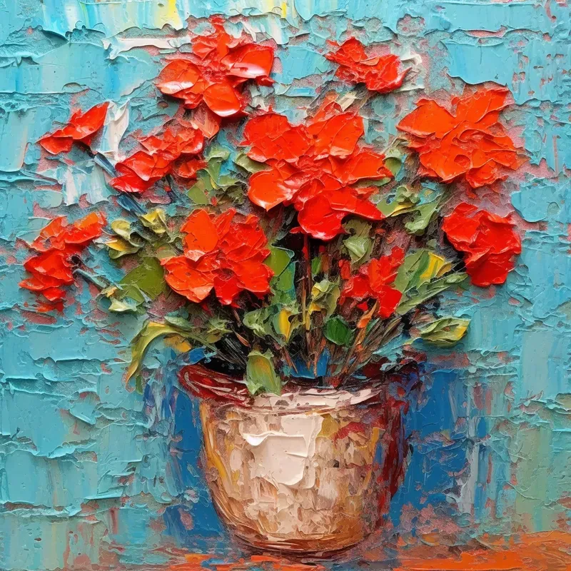 Expressionist Flowers