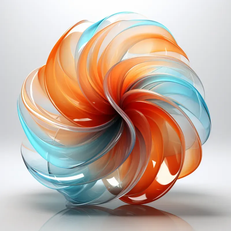Colorful Glass Sculptures