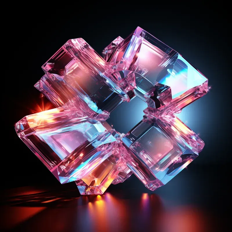 Colorful Glass Sculptures