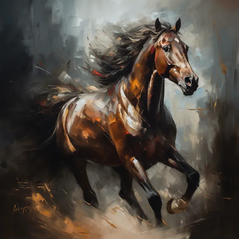 Emotional Oil Paintings
