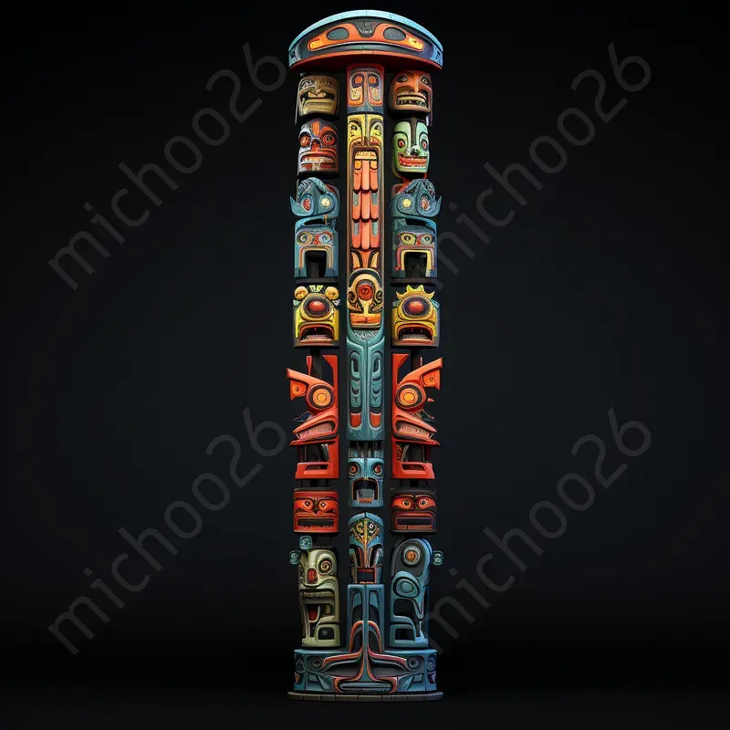 Totem Poles Made Of Anything