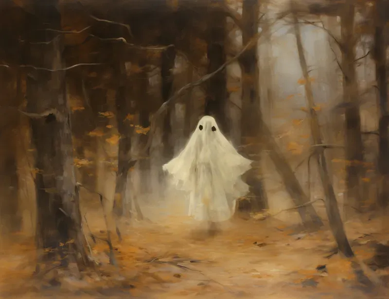 Spooky Halloween Autumn Inspired Art