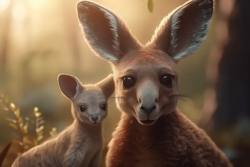 Realistic Kawaii Animals
