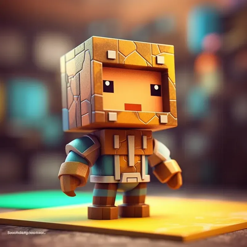 Mini Paper Made Characters