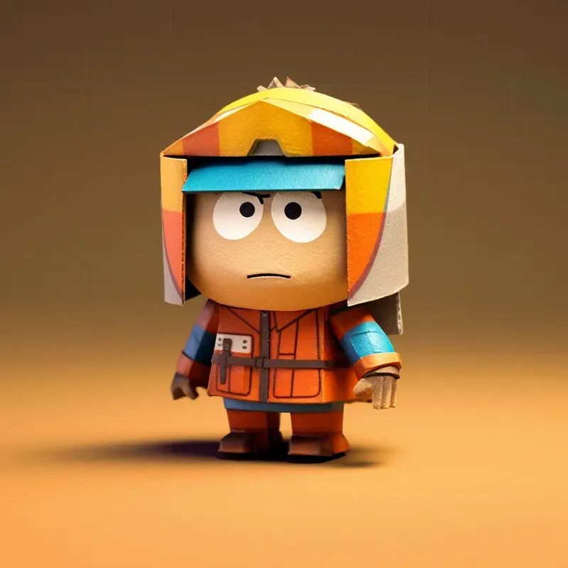 Mini Paper Made Characters