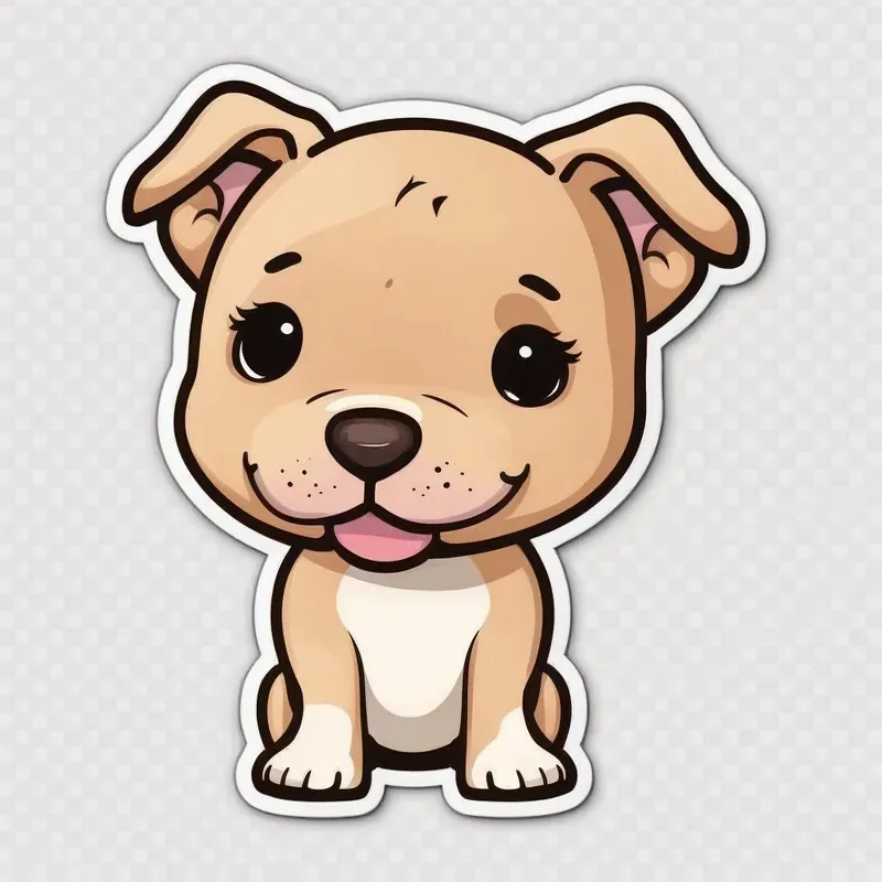 Cute Dog Breed Stickers