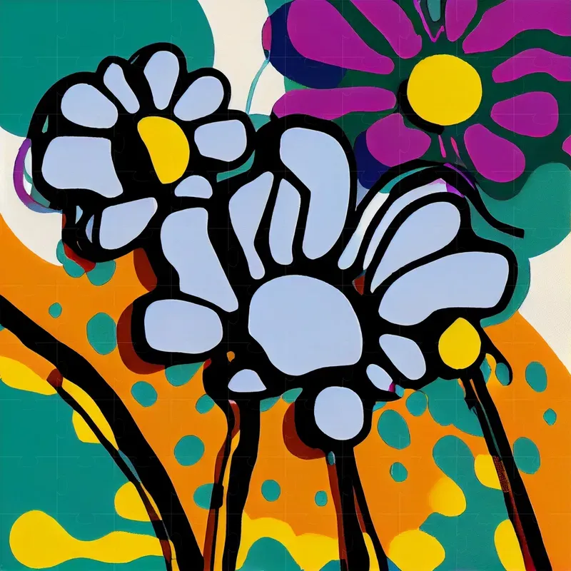 Abstract Crazy Colorful Illustrations