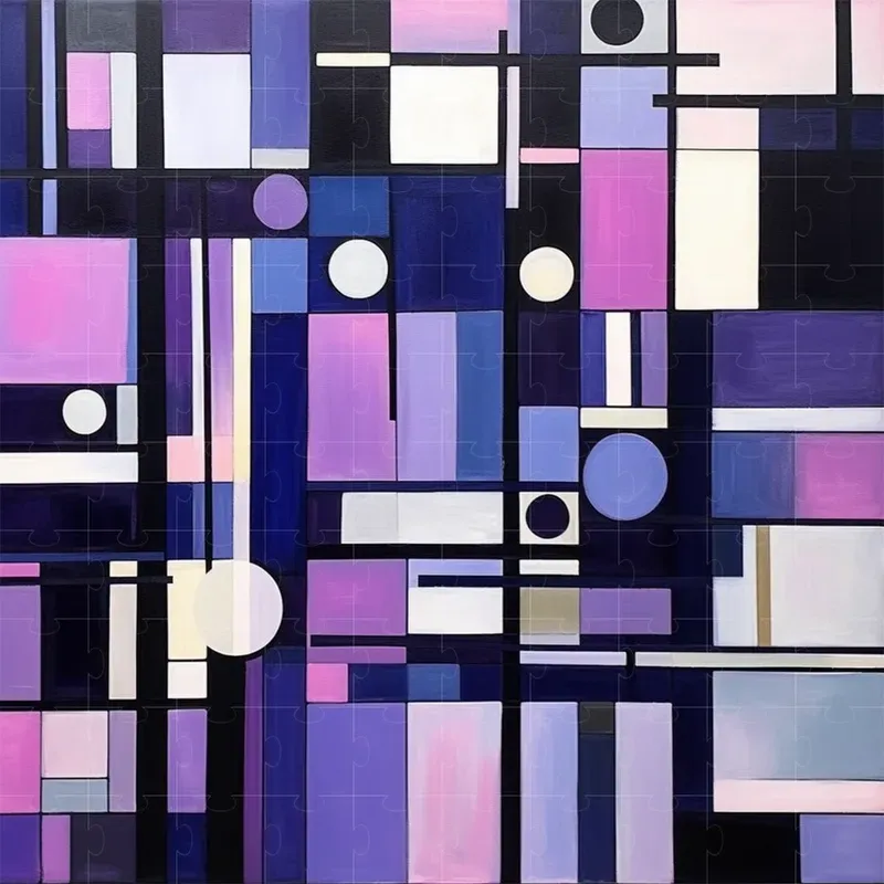 Abstract Geometric Paintings