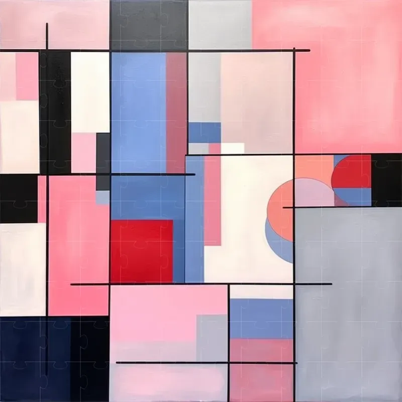 Abstract Geometric Paintings