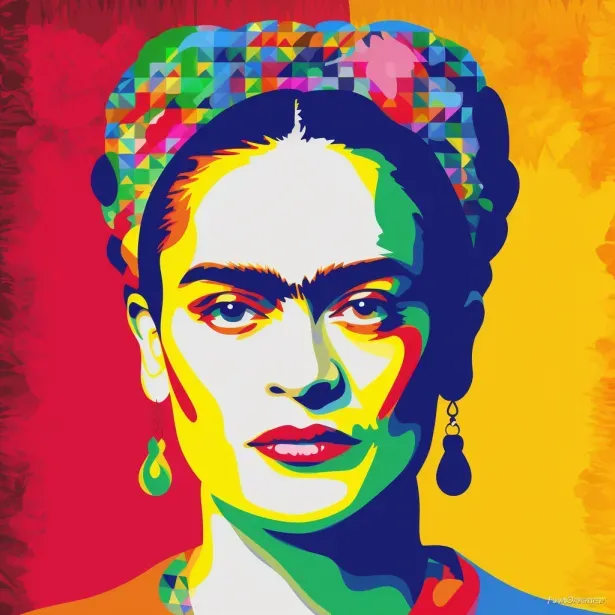 Pop Art Legends Colorful Portraits