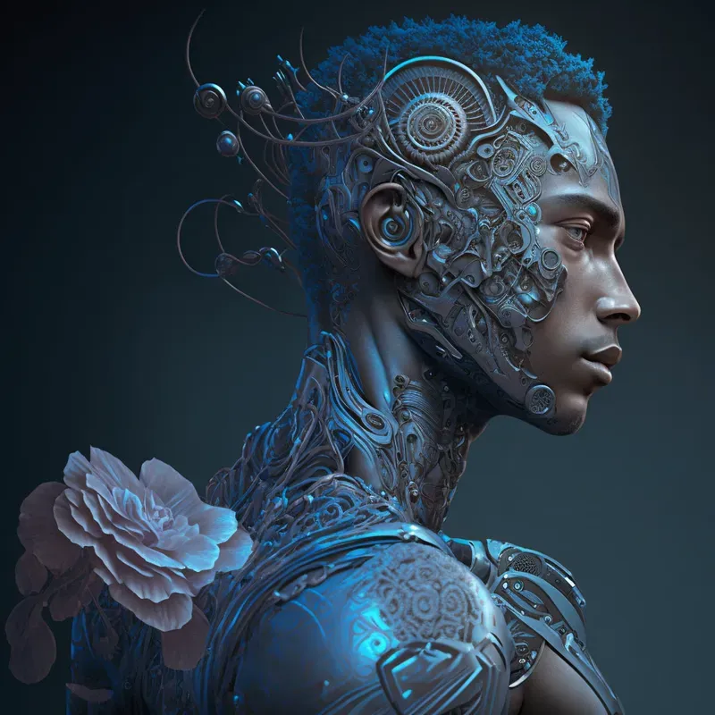 Robot Character Avatars