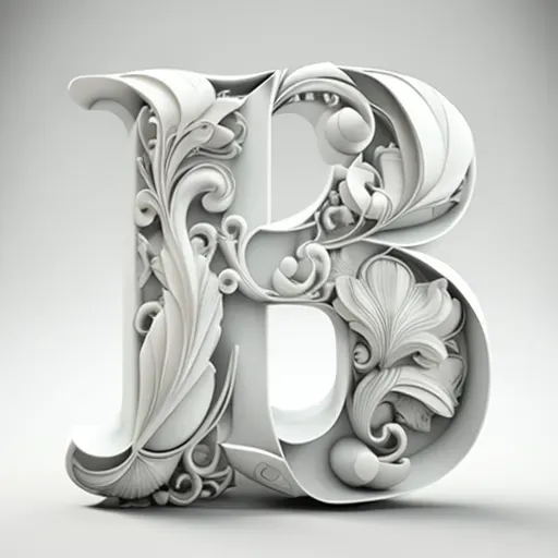 Wood Carved 3D Letterings