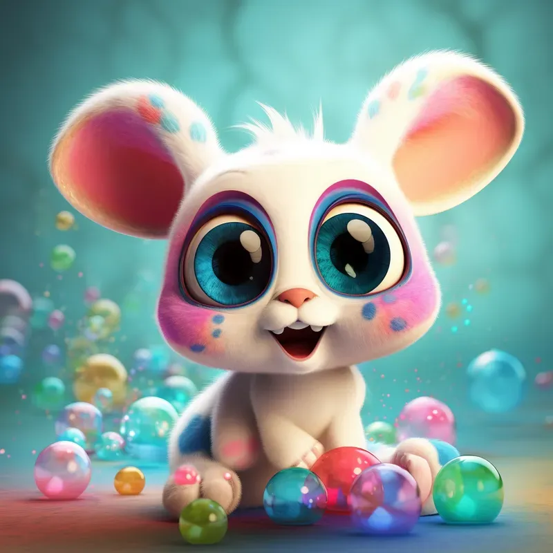 Colorful Cute Animals