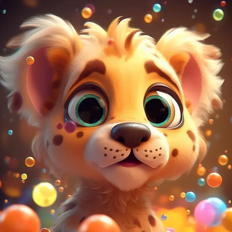 Colorful Cute Animals