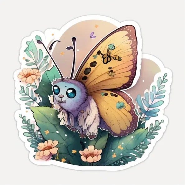 Amazing Watercolor Animals Stickers