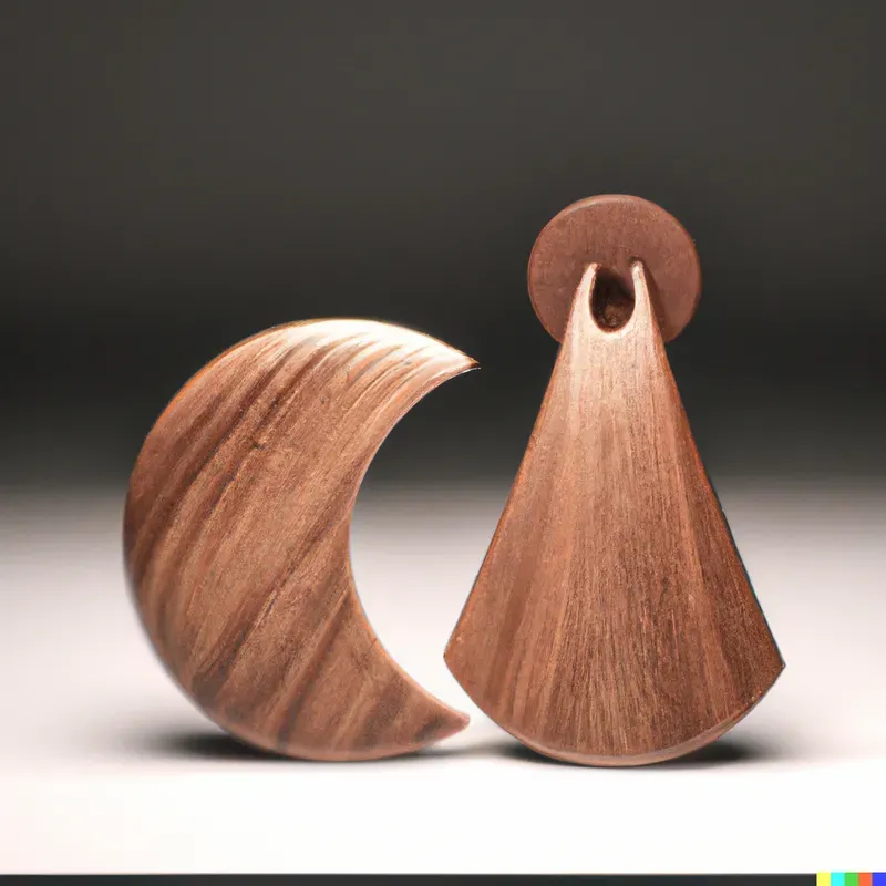 Wooden Earring Designs