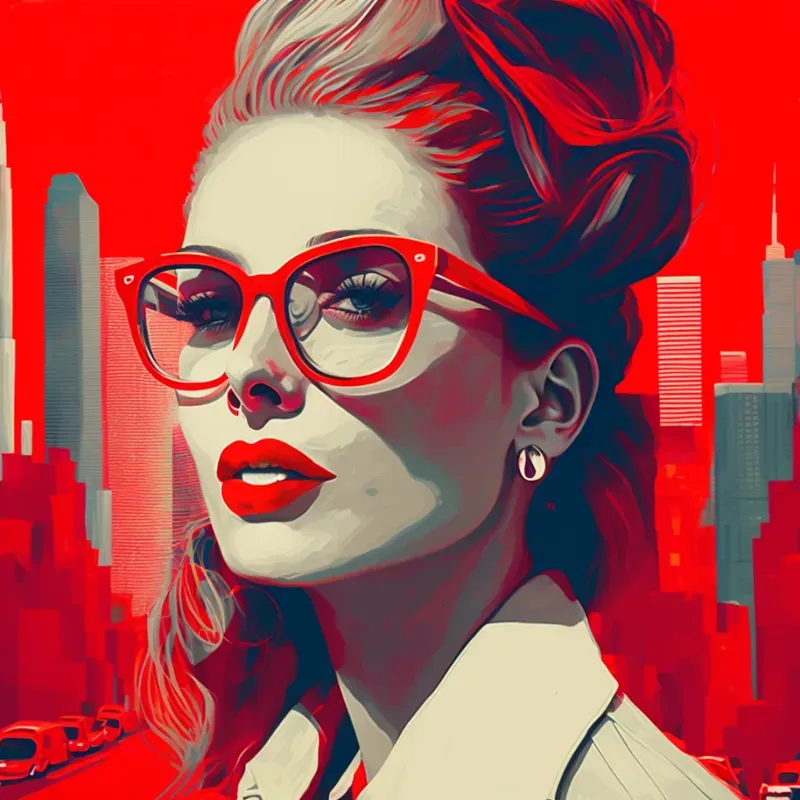 Pop Art Style Characters