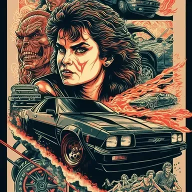 80s Style Posters