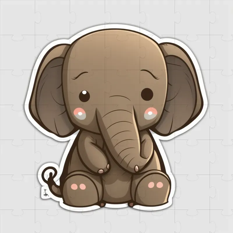 Cute Baby Animal Stickers