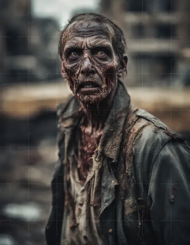 Zombie Portraits In Postapocalyptics