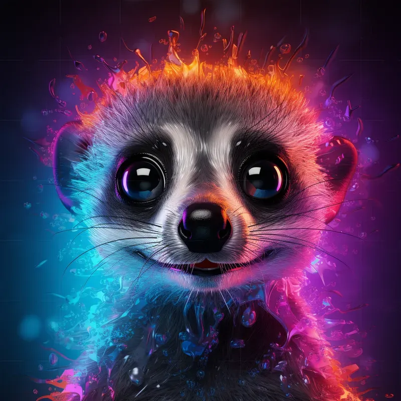Neon Cute-beasts Ignite Imaginations