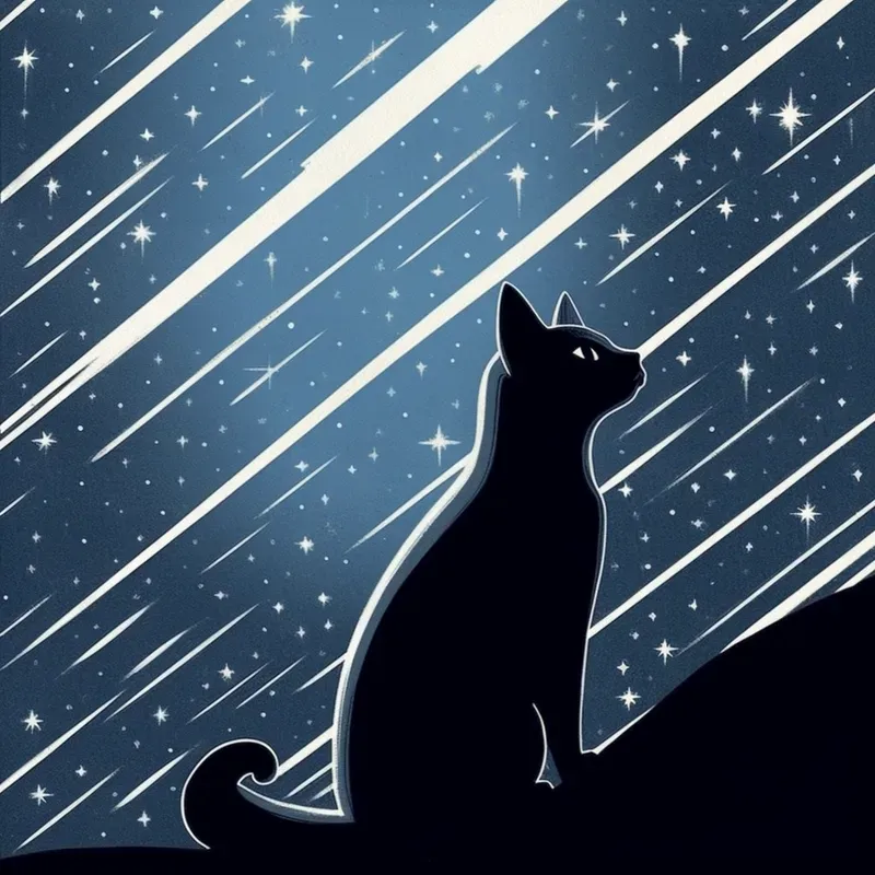 Elegant Celestial Silhouettes