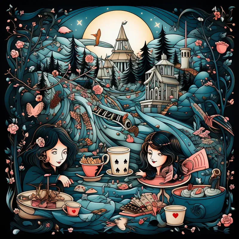 Ethnic Poetic Illustrations